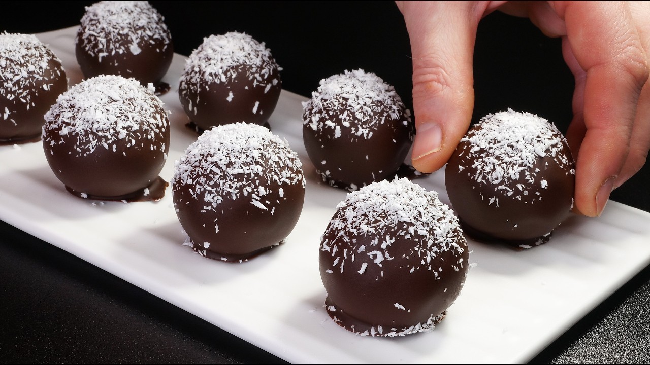 Шоколадные шарики тирамису! Домашний десерт, который не требует выпечки!