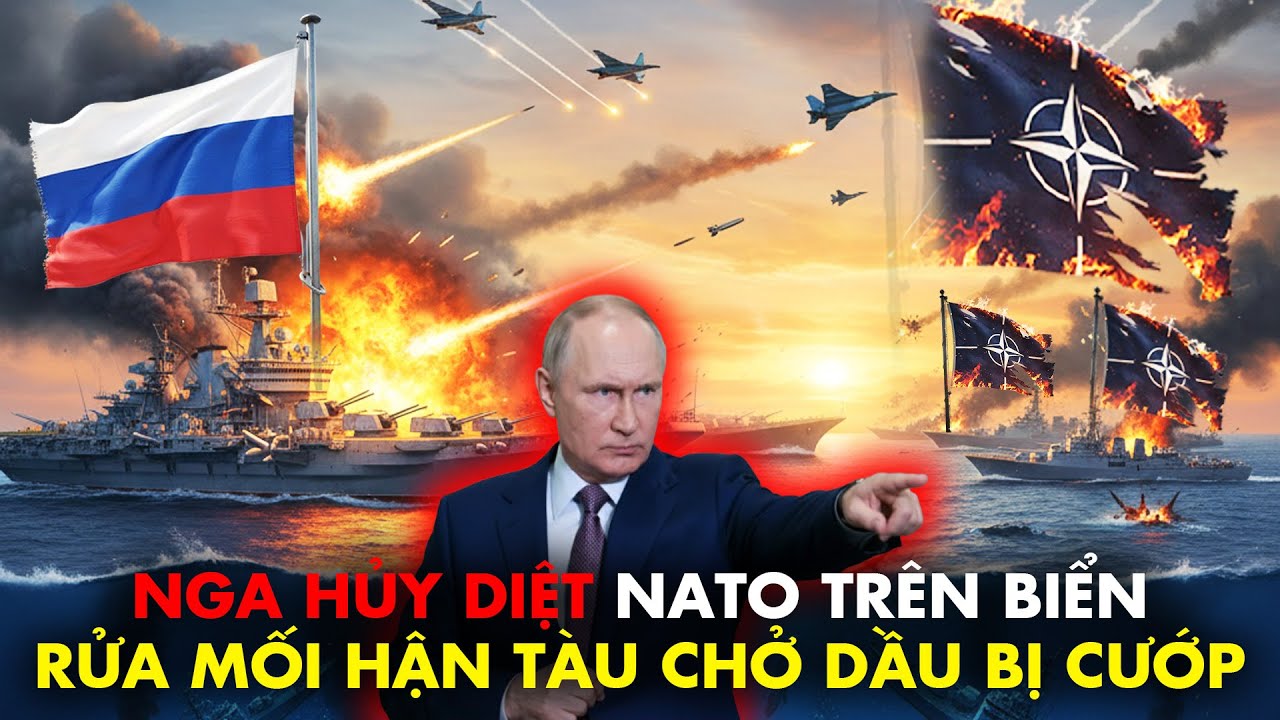 Nga hủy diệt NATO tr&ecirc;n Biển Địa Trung Hải, trả th&ugrave; cho đo&agrave;n T&agrave;u chở Dầu bị Cướp Biển Đ&aacute;nh Ch&igrave;m