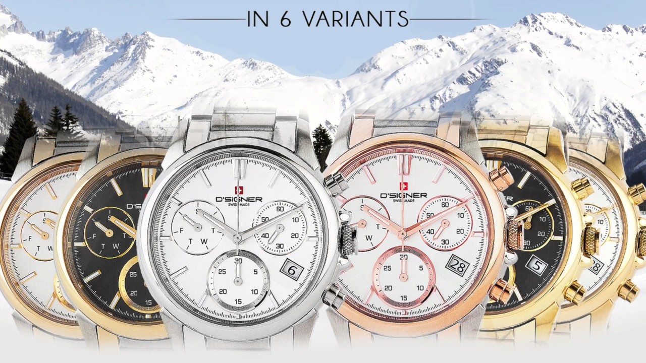 First Generation-S1 Series Swiss Made Collection in D'SIGNER