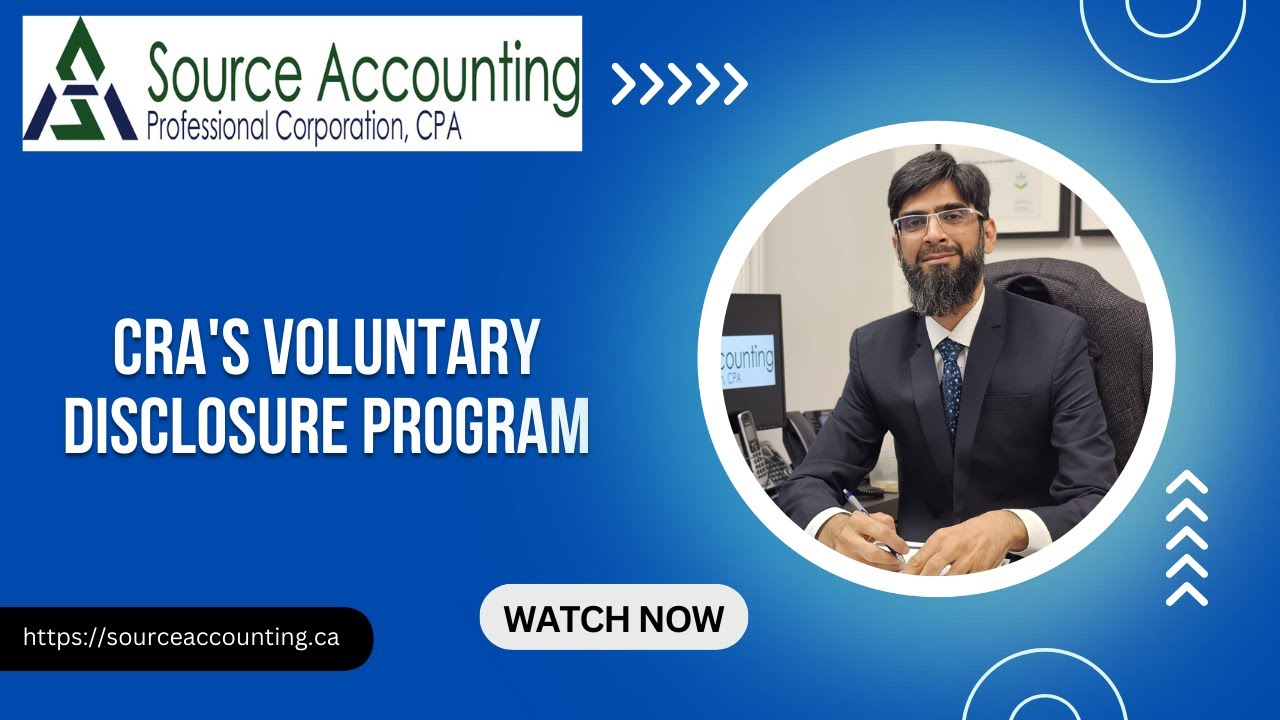CRA's Voluntary Disclosures Program (VDP)