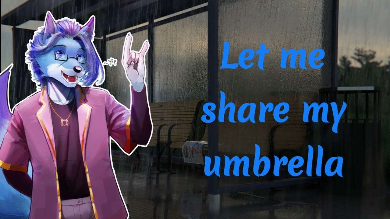 [Furry ASMR] Helping you through a rainy day [RP / Rambling / Hair-Brushing]