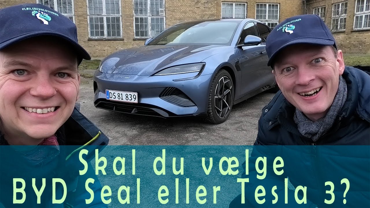 BYD Seal eller Tesla Model 3?