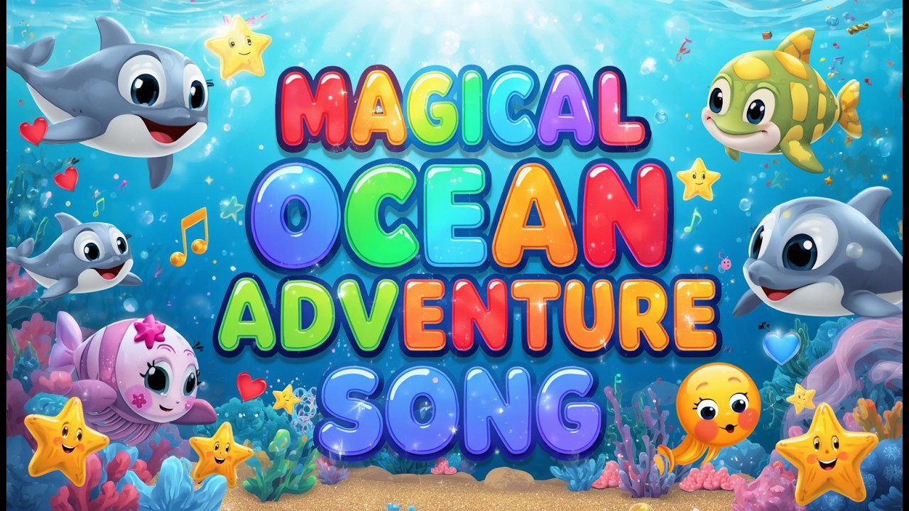 “Magical Ocean Adventure Song 🧜 ♀️ Meet the Mermaid & Her Ocean Friends!”