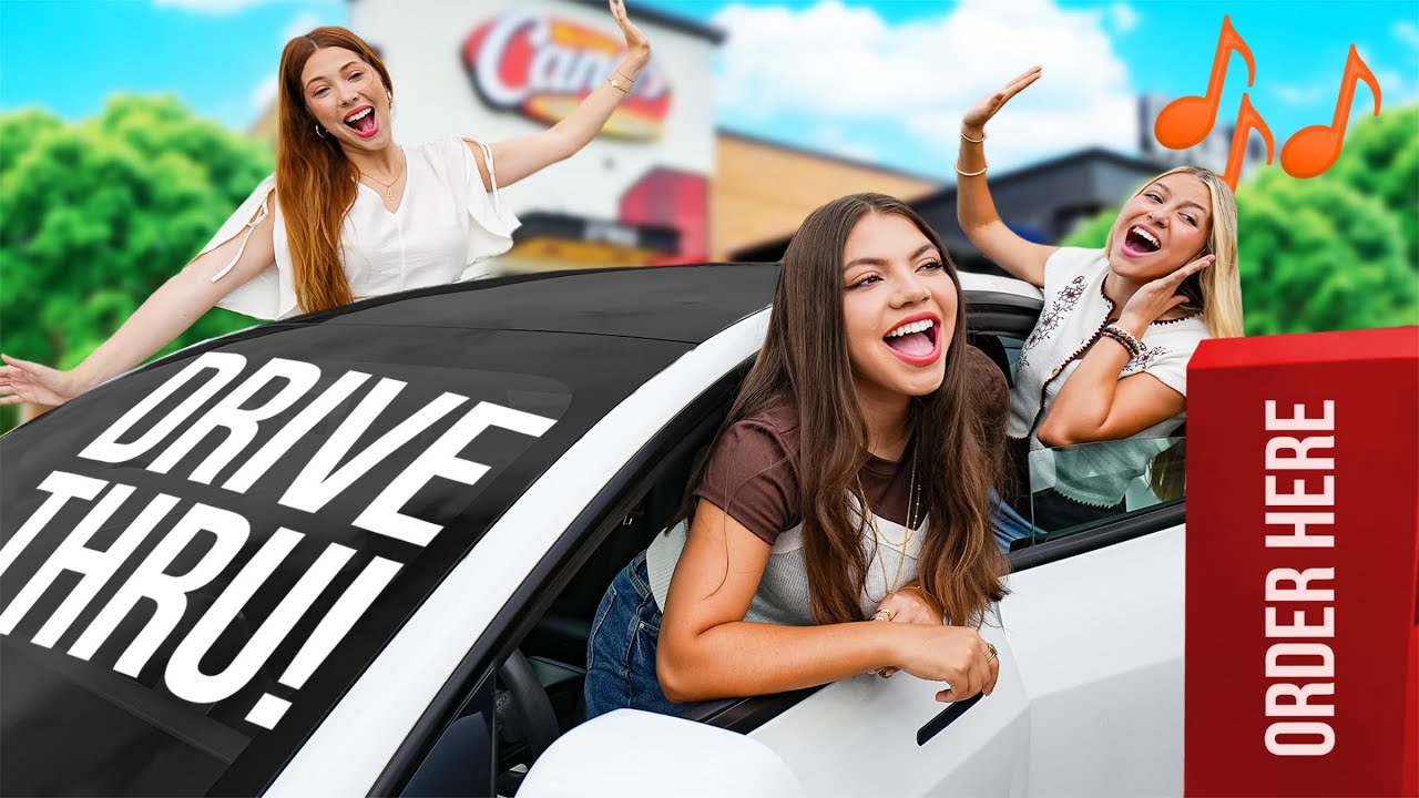 SINGING our Orders at the DRIVE THRU!! (Part 4) | Triple Charm