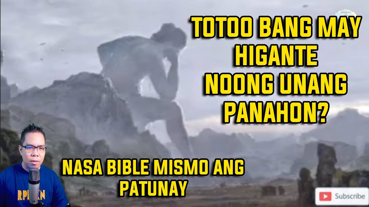 TOTOO BANG MAY MGA HIGANTE NOONG UNANG PANAHON (REACTION AND COMMENT)