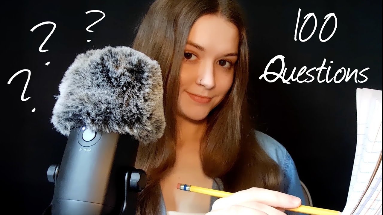 ASMR | Asking Would You Rather Questions 🧐 🖊️  (100 Questions, Soft Spoken)