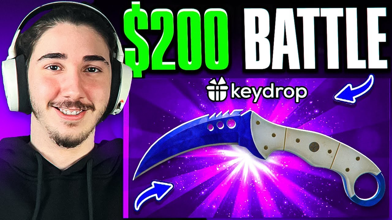 THIS $200 CASE BATTLE GOT REALLY HEATED!! (Keydrop Promo Code 2025)