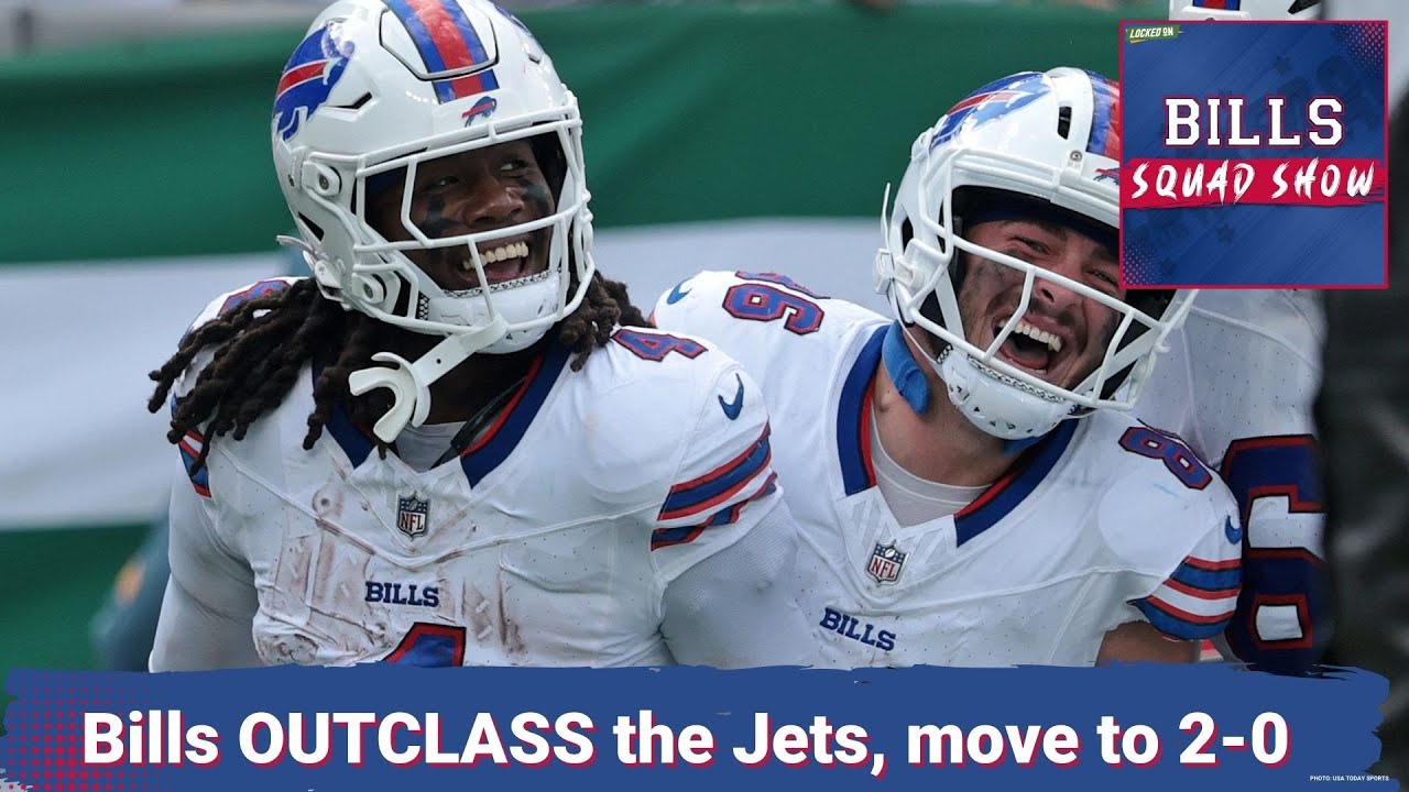 BILLS SQUAD SHOW: Bills DOMINATE Jets in all phases; Cook and Bosa SHINE