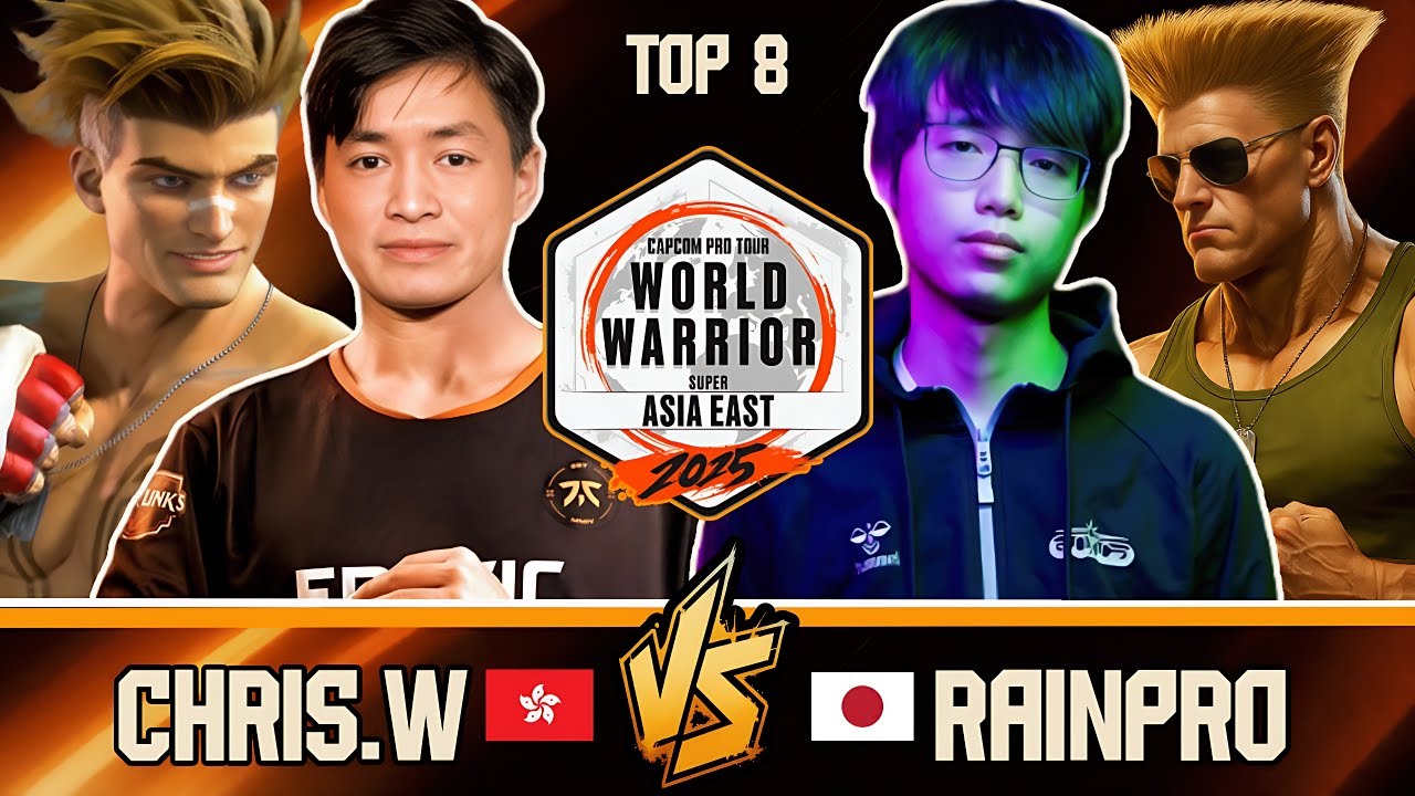 🔥 WORLD WARRIOR ASIA EAST #4 TOP 8 ▰ CHRIS WONG(Luke) vs RAINPRO (Guile) ▰ Street Fighter 6 🔥