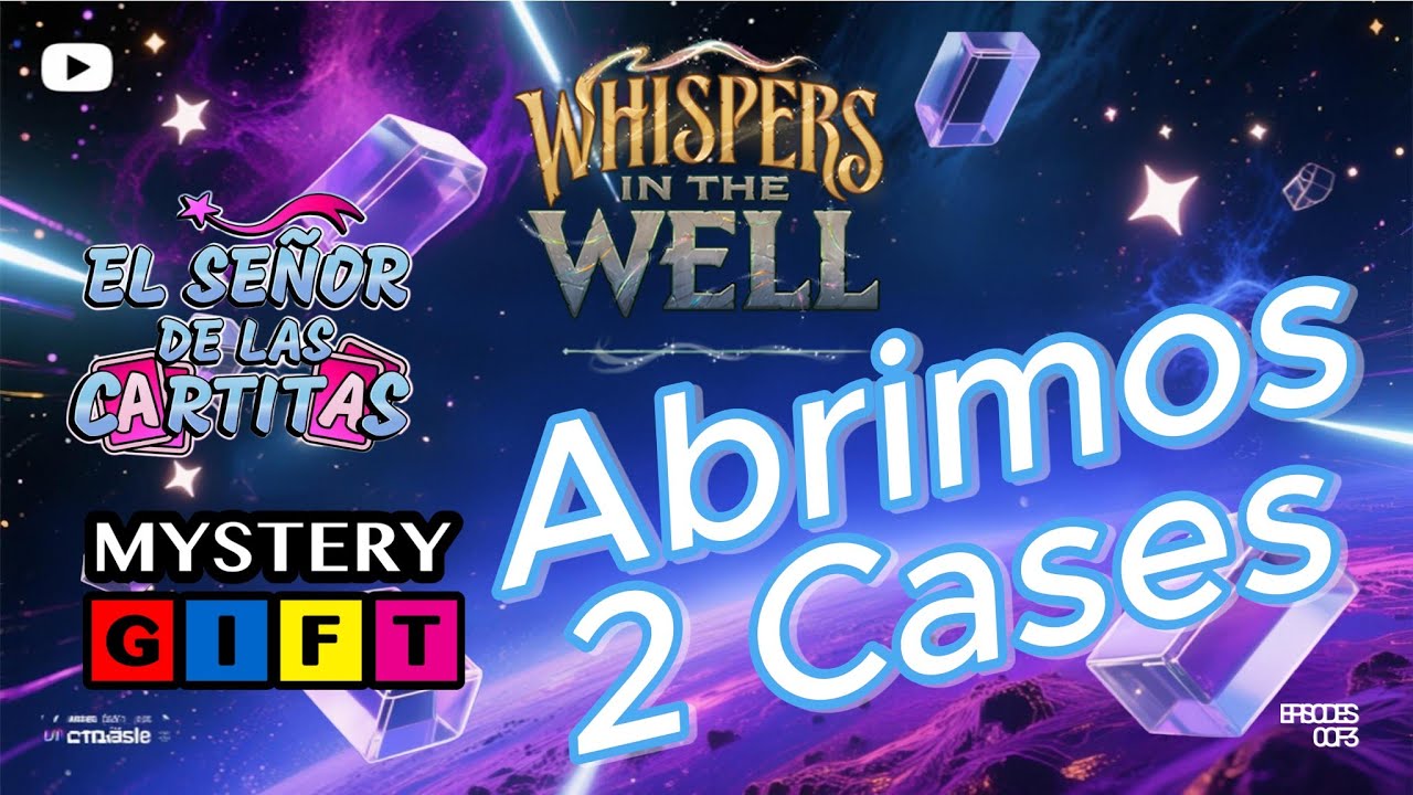 Unboxing 2 Cases de Wihspers in the Well con MYSTERY GIFT