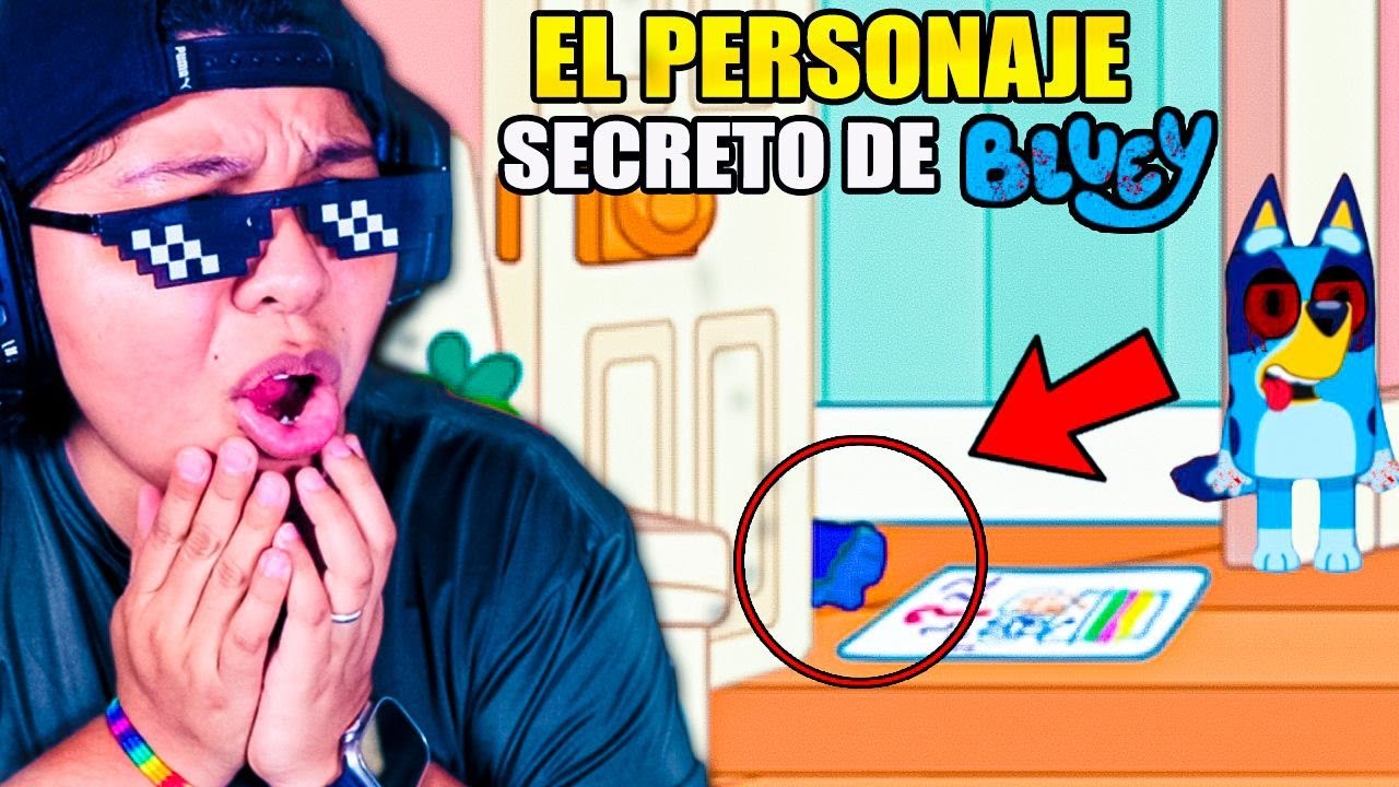 ENCONTRAMOS EL PERSONAJE SECRETO DEL JUEGO MALDITO DE BLUEY 😰 | Pathofail