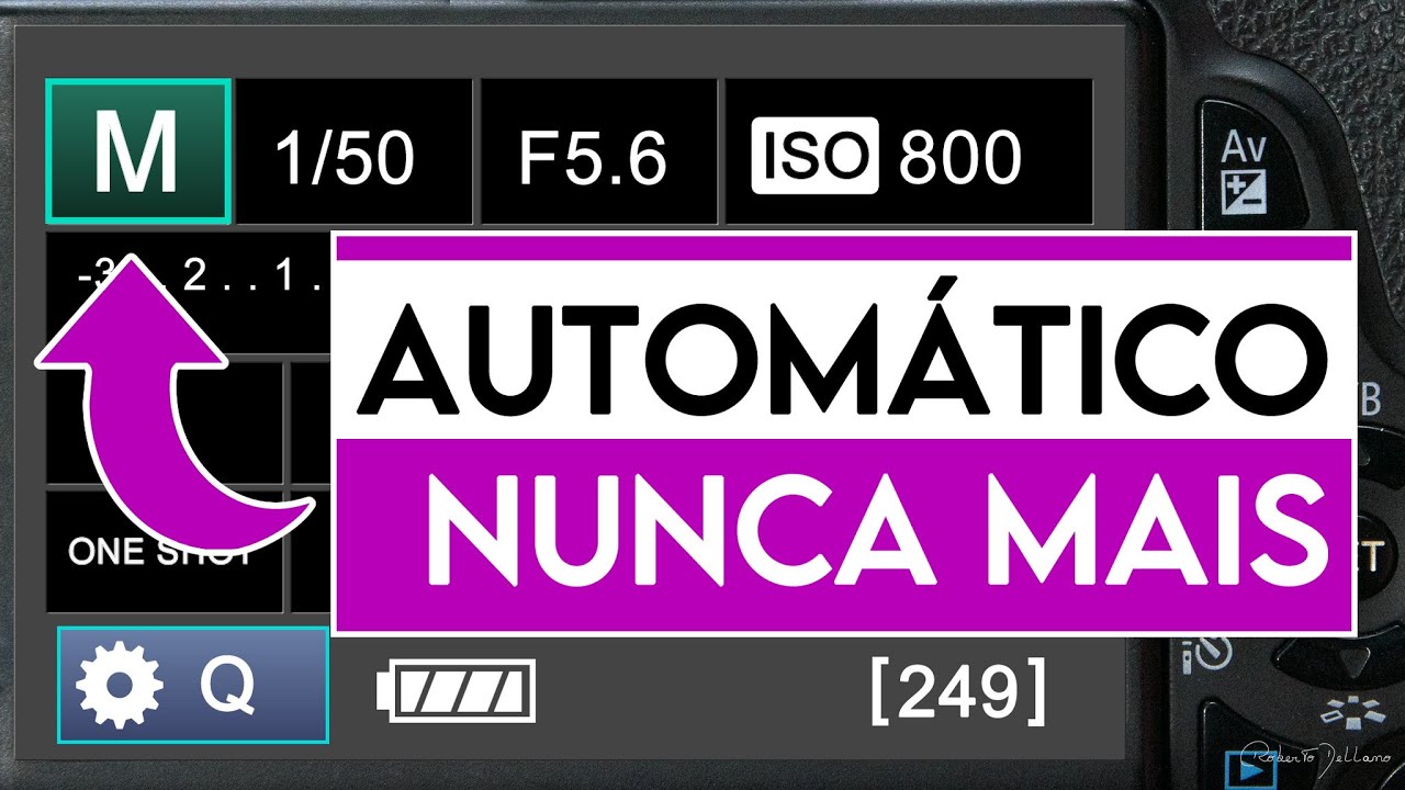 Como FOTOGRAFAR no modo MANUAL sem complicações | Velocidade - Abertura - ISO