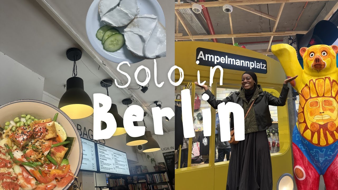 Solo in Berlin 🇩🇪 pt.1 | Travel vlog