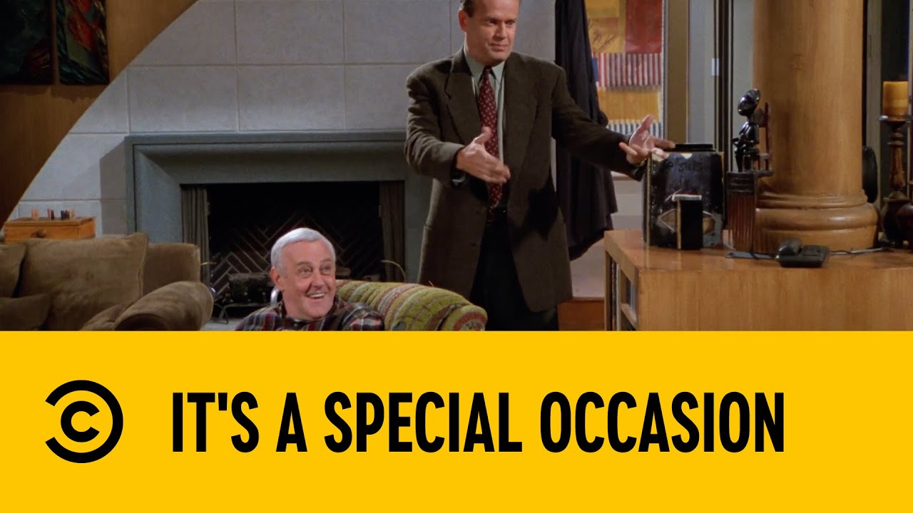 It's A Special Occasion | Frasier | Comedy Central Africa