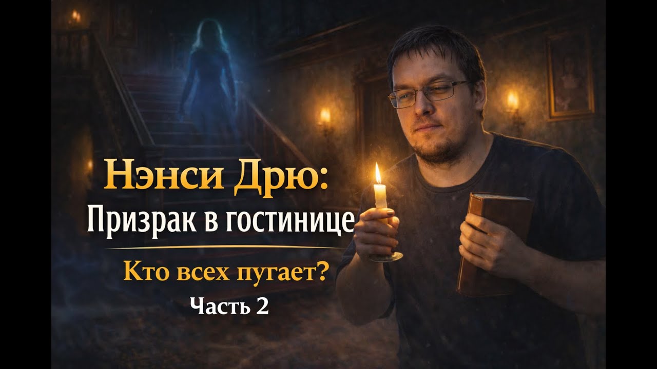 НЭНСИ ДРЮ: Призрак в гостинице 👻 Тайны обитателей и спиритический сеанс |Часть 2|
