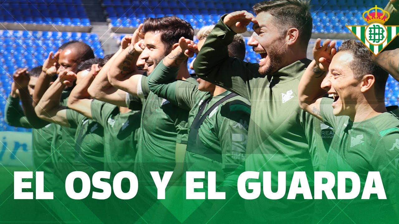El retorno de... ¡el oso, el cazador y el guarda forestal! | SESIÓN DE ACTIVACIÓN | Real BETIS
