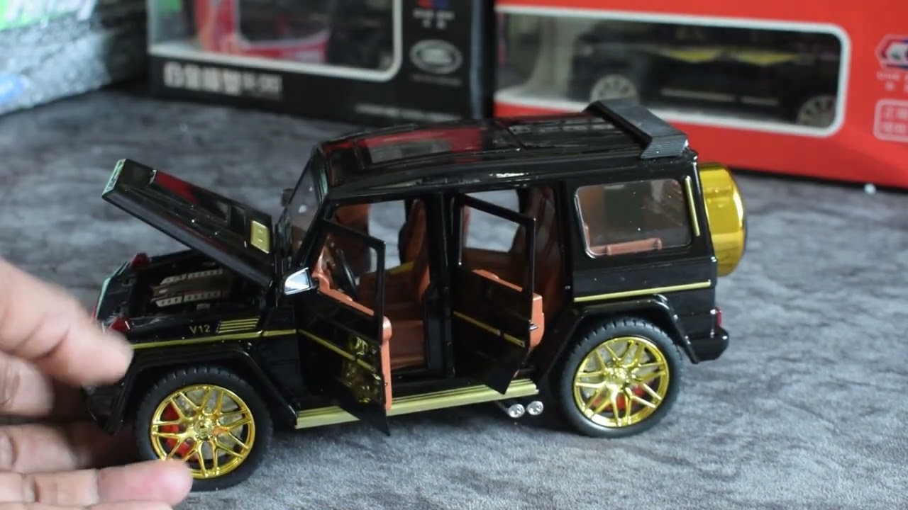 Unboxing Mercedes G Wagon Model Car Scale 1:24 #carmodel #diecastcars #diecastcollection