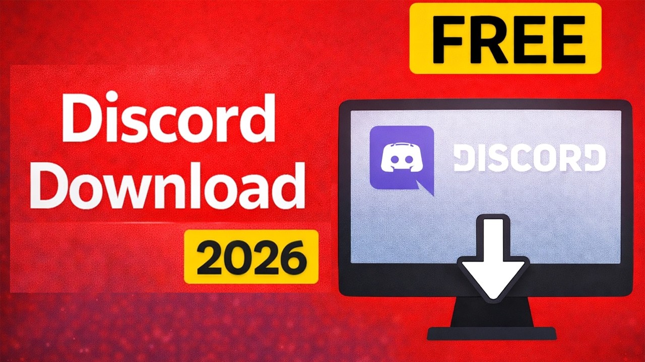 Как скачать последнюю версию Discord для ноутбука и ПК (2026 год) | Скачать программу Discord | d...