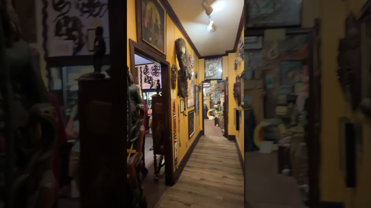 New Orleans Voodoo Museum, Louisiana #shorts #voodoo #museum #explore #spooky #wow  #masks #usa #art