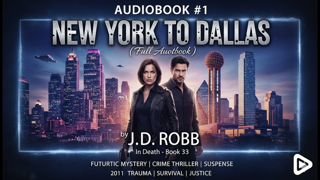 New York to Dallas by J.D. Robb | Full Audiobook #1| In Death Series #33 | Futuristic Crime Thriller