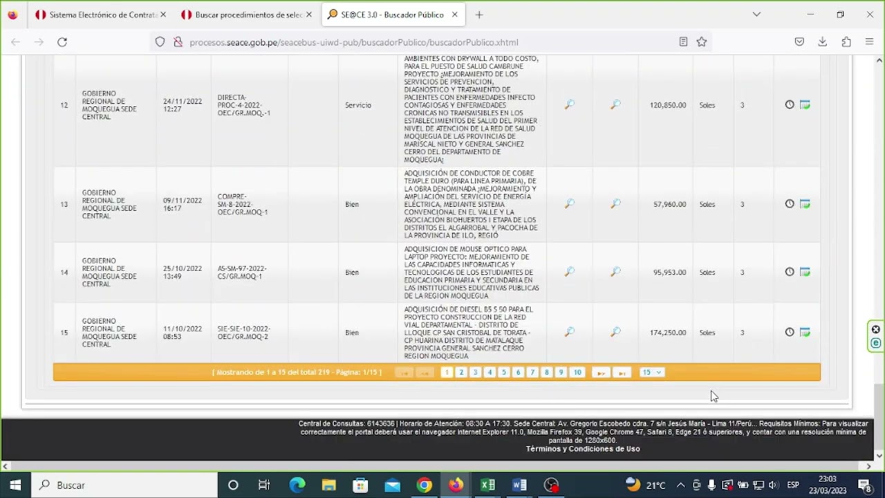 COMO DESCARGAR EXPEDIENTE TECNICO DE OBRA DE LA PLATAFORMA DEL  SEACE