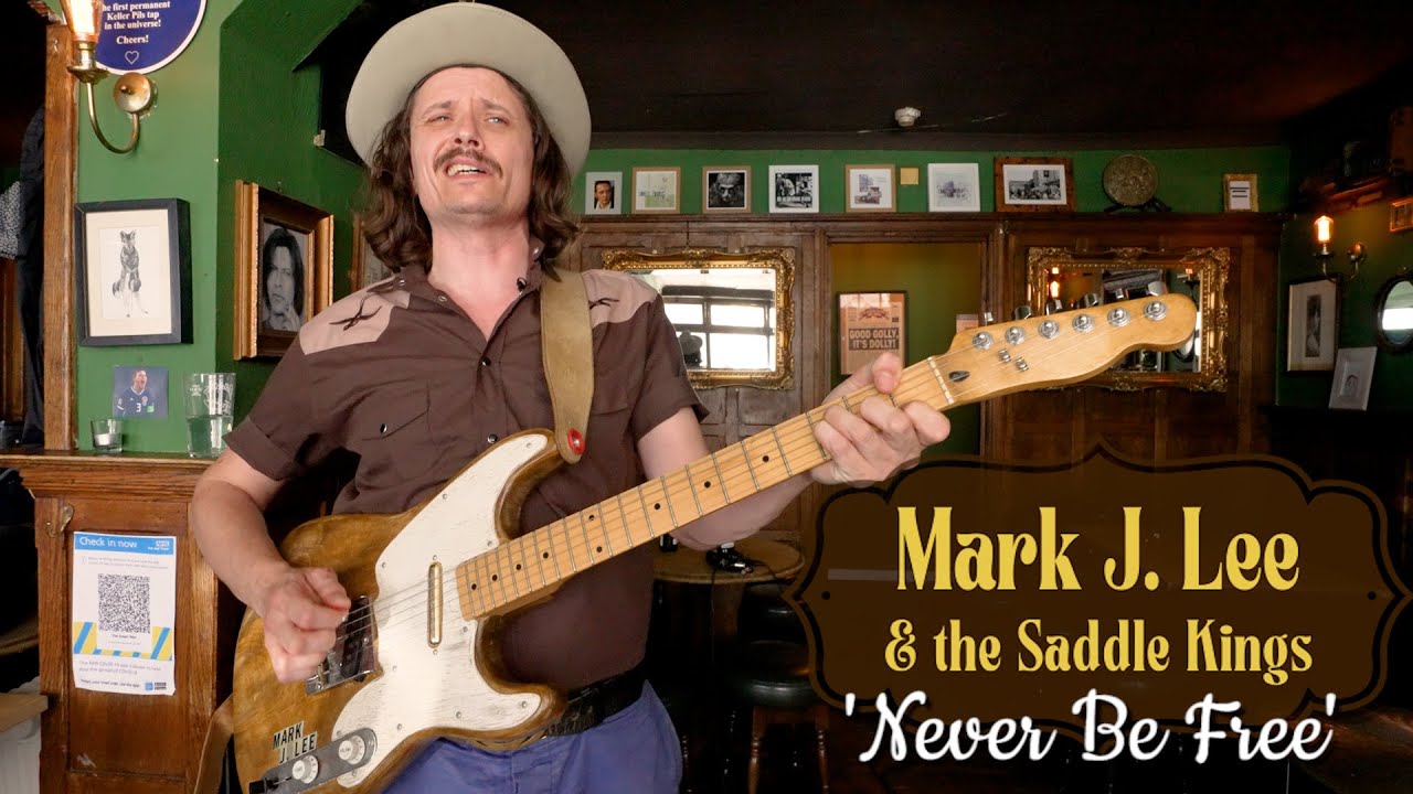 'Never Be Free' MARK J LEE & THE SADDLE KINGS (Green Man, Bristol) BOPFLIX sessions