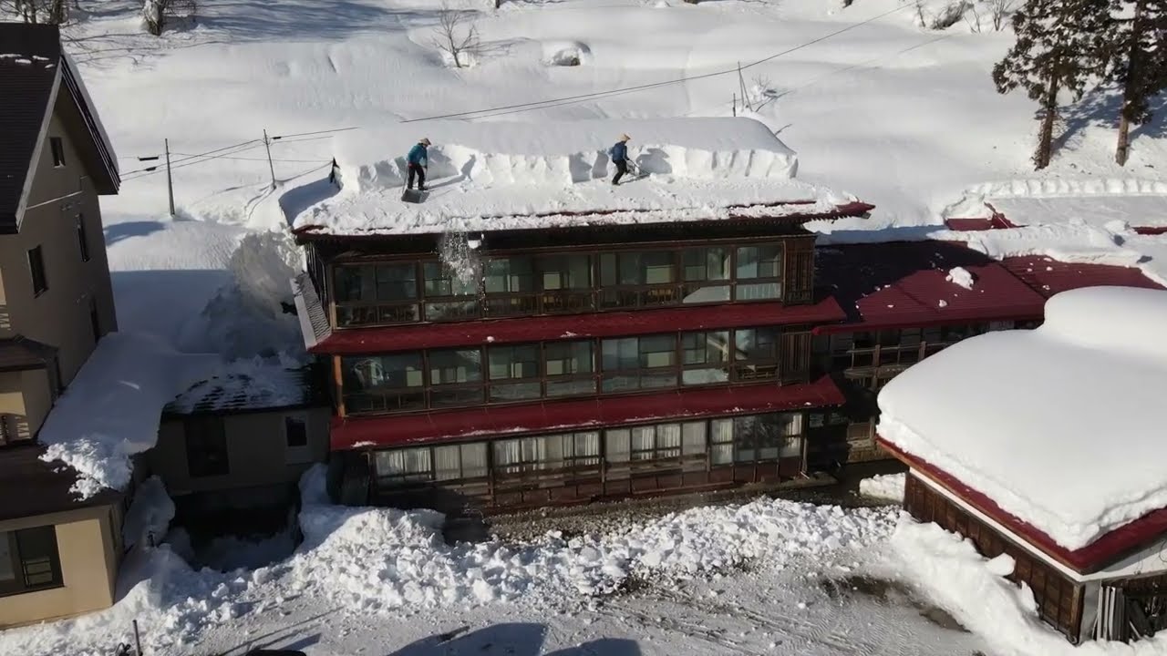 Life with Snow4 雪下ろし2