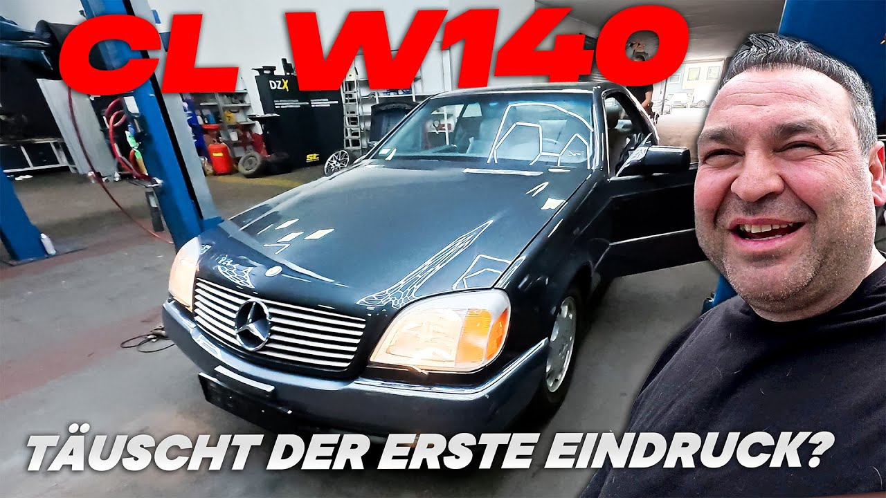 Mercedes CL W140 Coupé - Täuscht der erste gute Eindruck? - Rundumcheck + Probefahrt