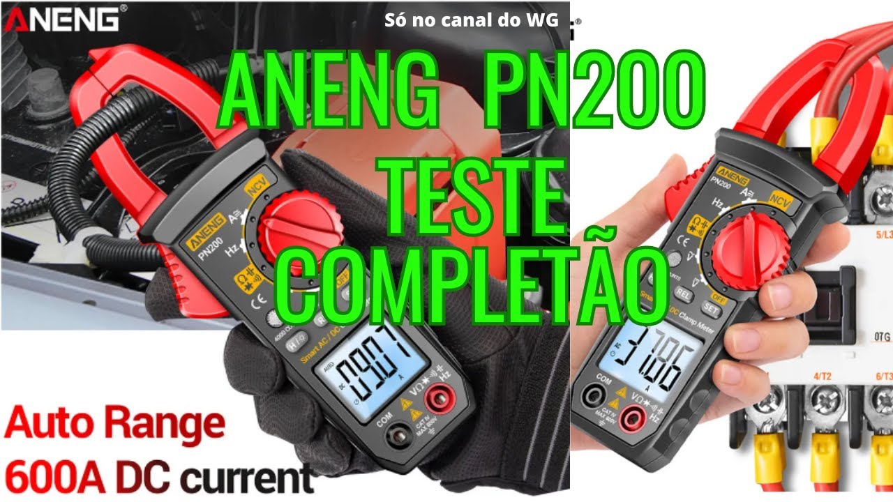 Alicate amperímetro Aneng PN200 -  Clamp Meter Aneng PN200