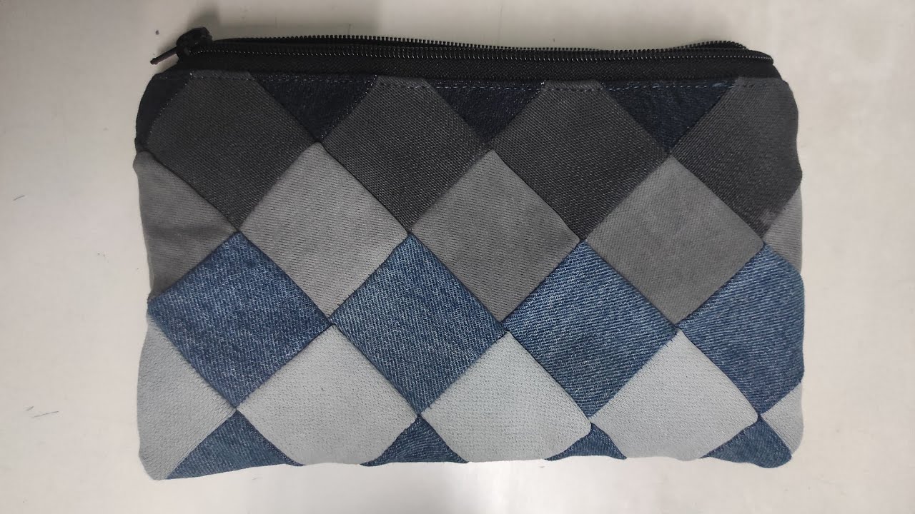 Reuse old jeans ideas #jeansbag #reuseoldcloths #jeansreuse #ranjheyave #shorts #pouchmaking #diy