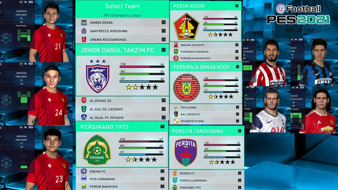 Download Tampilan 2021 PES 2017 NSP 2020