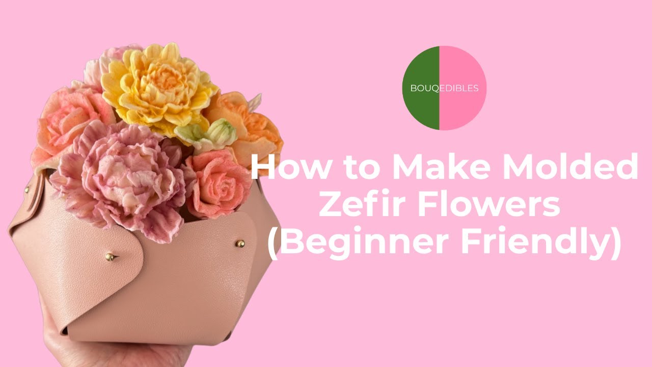 How To Make Molded Zefir Flowers