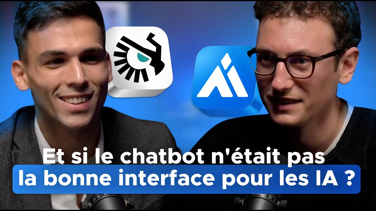 AI Corner E08 | Et si le chatbot n'était pas la bonne interface pour les IA ? Pierre de la Grandrive