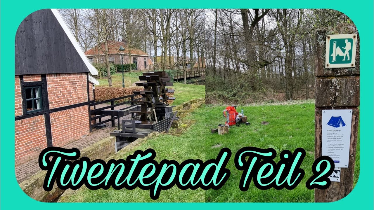Solo Trekking Niederlande 🎒Teil 2 / 87 Km Twentepad ⛺/ Infos in der Beschreibung ⬇️