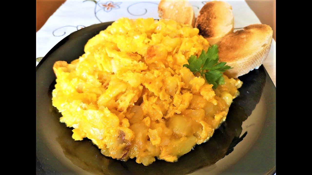 #patatas REVUELTO DE PATATAS Y HUEVOS // BEATRIZ COCINA