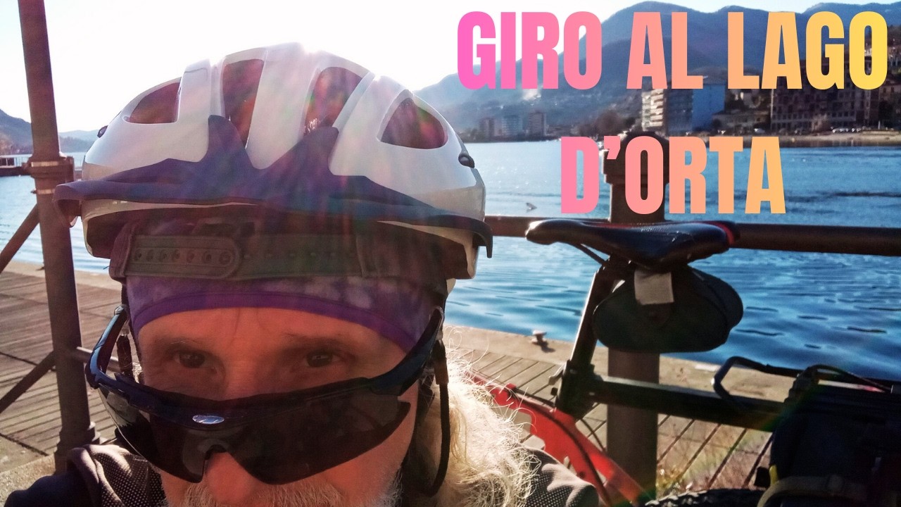 Orta S. Giulio  -  Omegna  giro cicloturistico con ritorno collinare