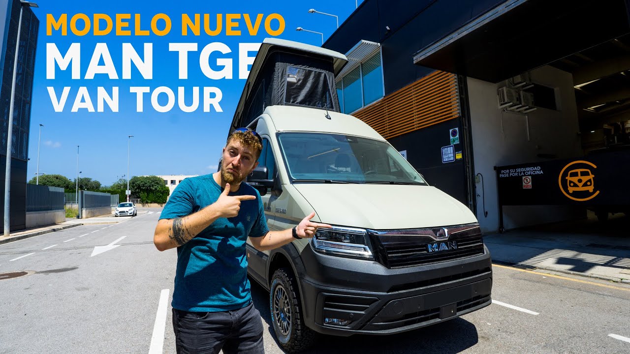 VANTOUR - Adrenaline para 2 PERSONAS - MAN TGE 4x4 [NEW MODEL 2025]