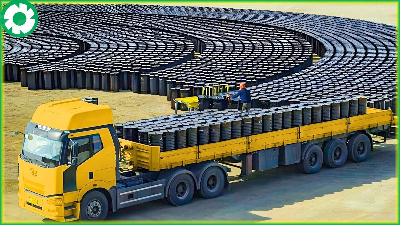 Shock! Discover How To Move The Machines Dangerous | Biggest Heavy Machinery Machines - The Engine