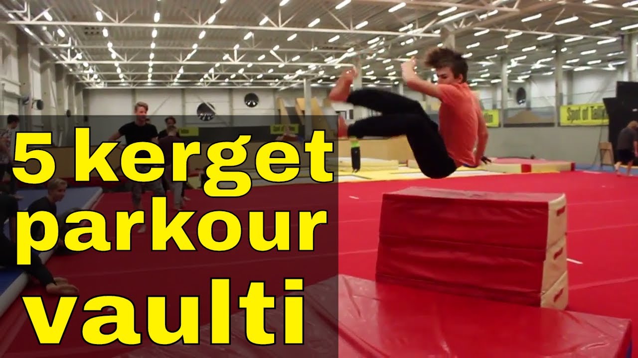 5 kerget parkour vaulti | Spot of Tallinn