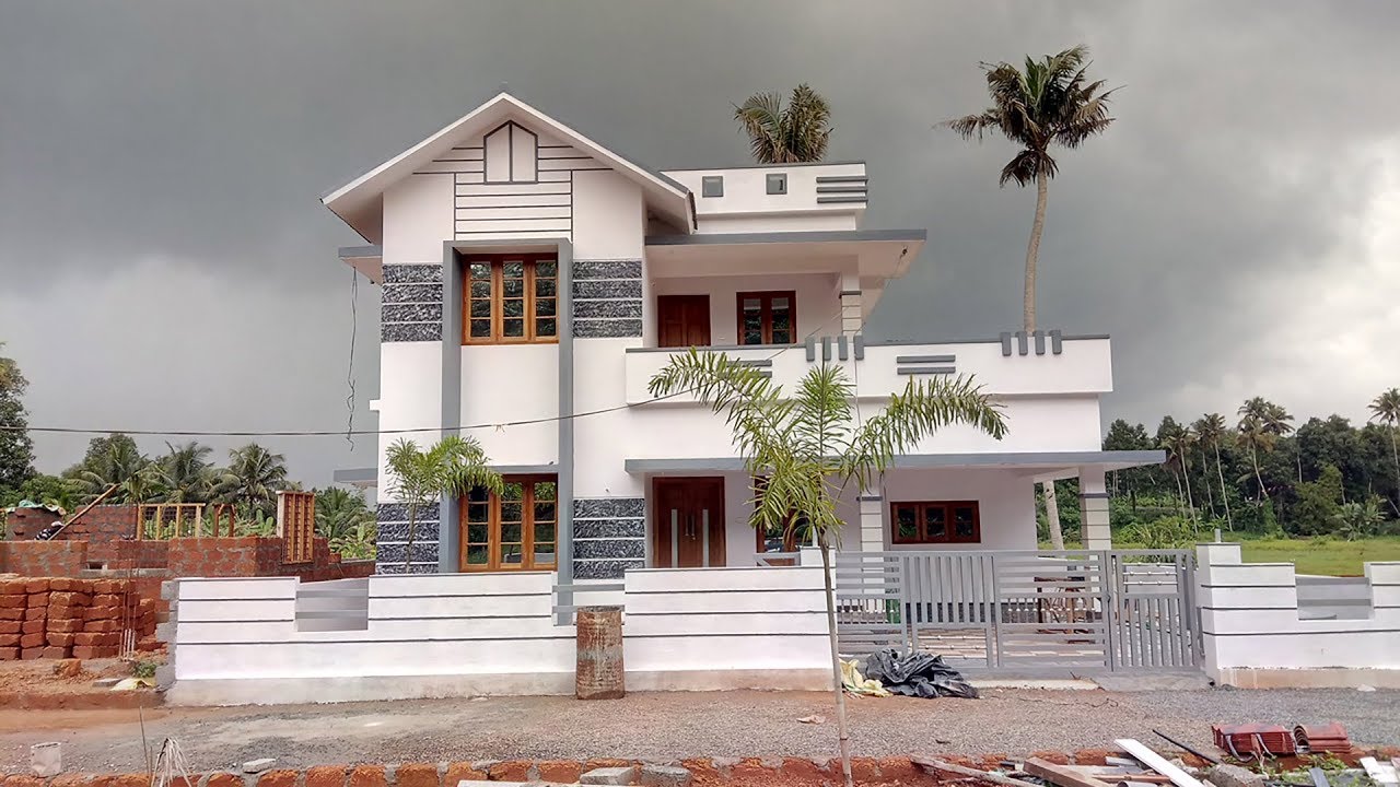 Brand new house for sale 55 Lakh (Just Finished).6 cent land+1900 sqft 4 bed room Perumbavoor
