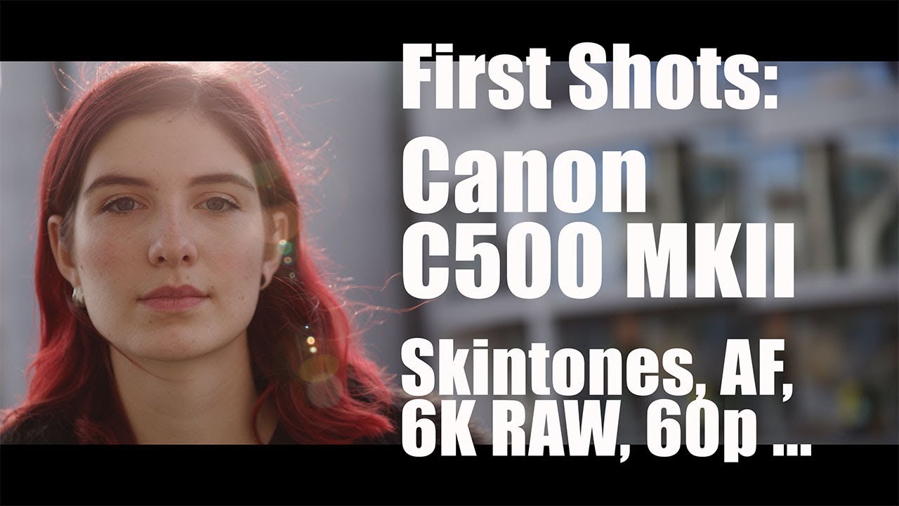 Test: Canon C500 MKII: Skintones, Dual Pixel Autofocus, 12 Bit 6K RAW ...