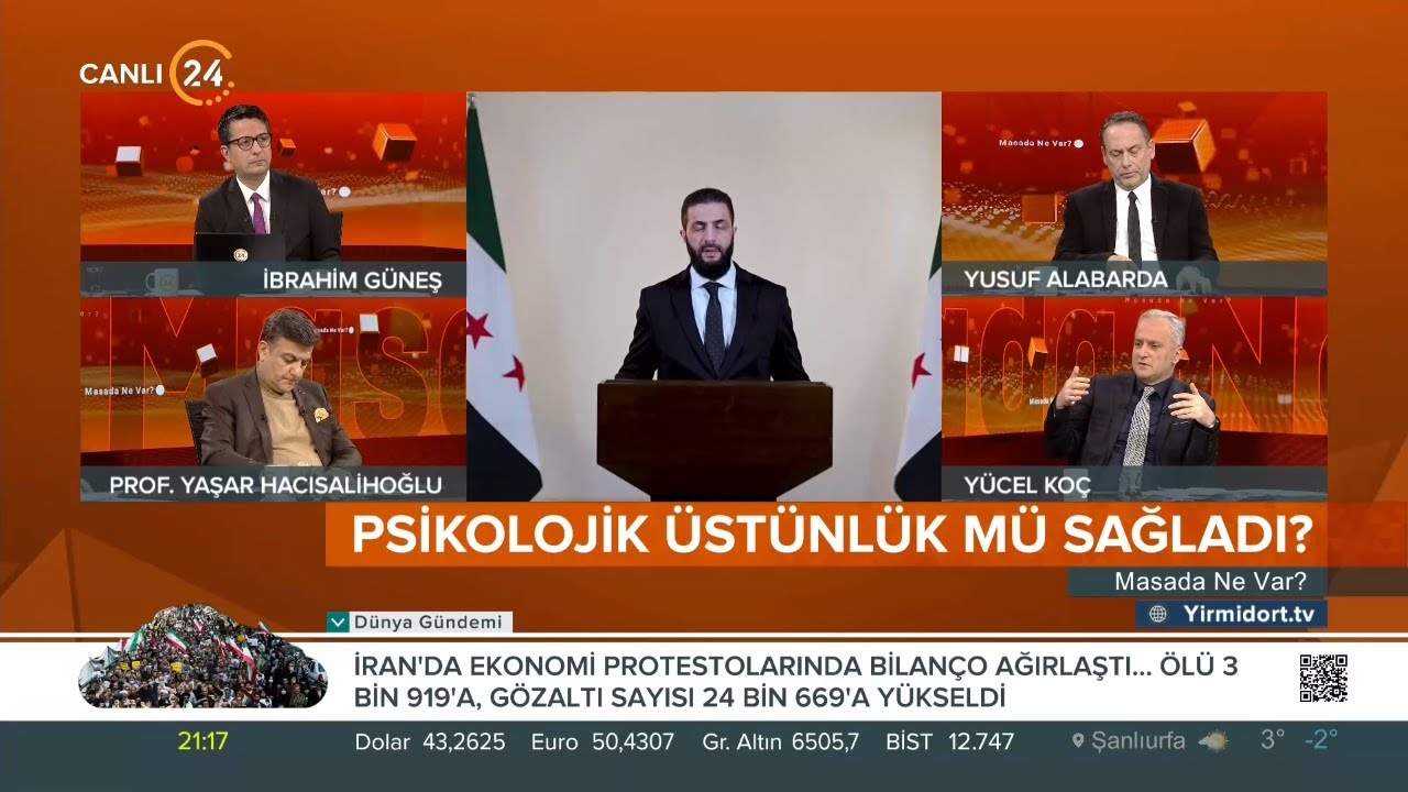 İbrahim Güneş ile “Masada Ne Var?” / CHP’nin Suriye Karnesi Ne?  / 19 01 2026