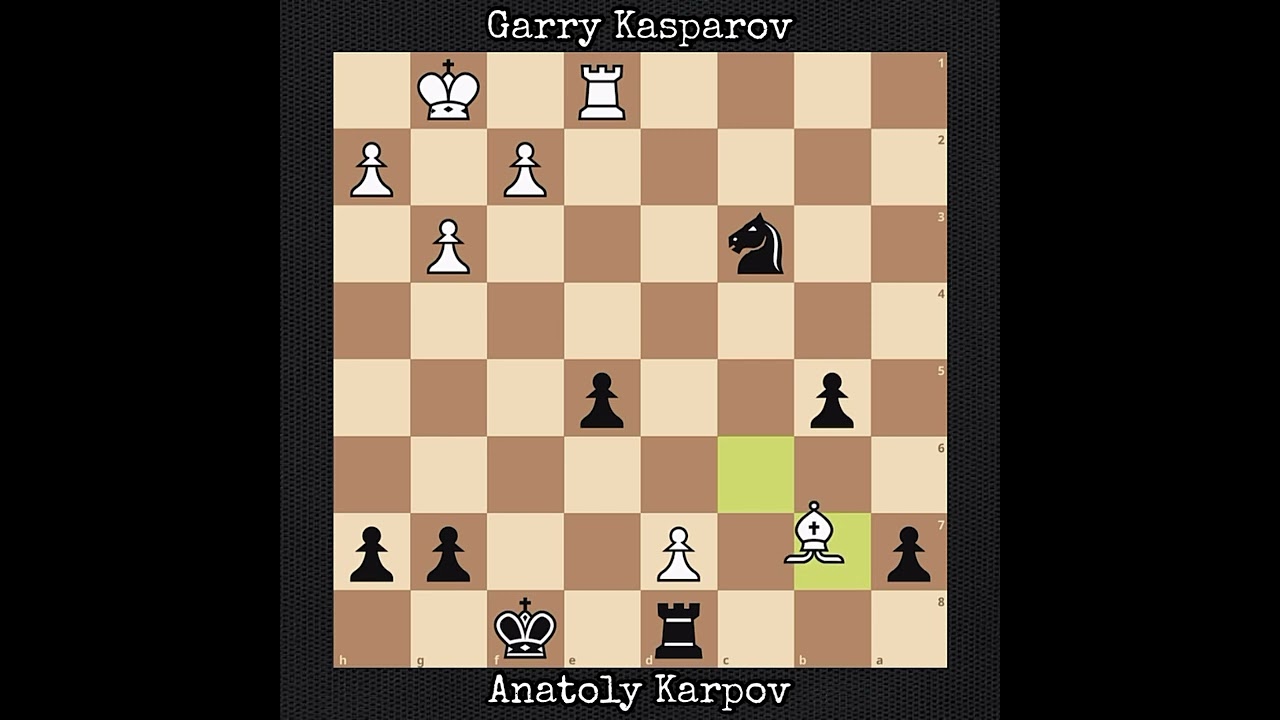 Garry Kasparov vs Anatoly Karpov | World Championship Match (1984)