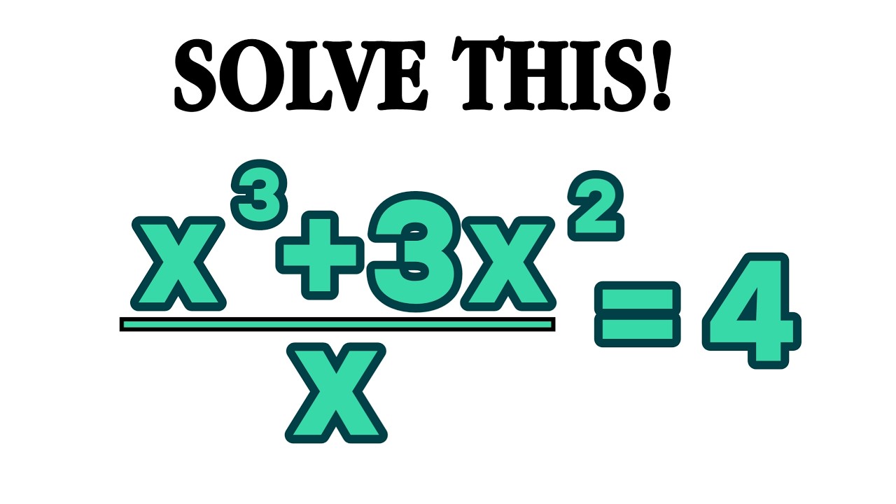 This “Harvard” University Math Question Eliminates 99% Students