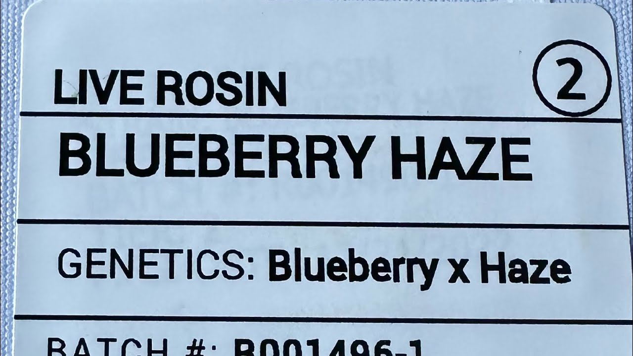 710 Labs ~ Blueberry 🫐 Haze Live Rosin ~ Tier 2