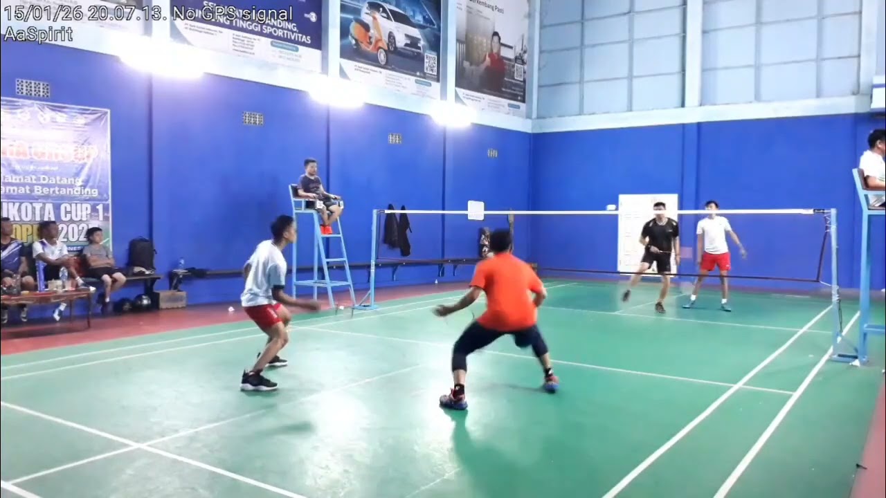 Badminton Ganda Putra #6, 15012026 PB SAKAGU Vs PB PANSER 