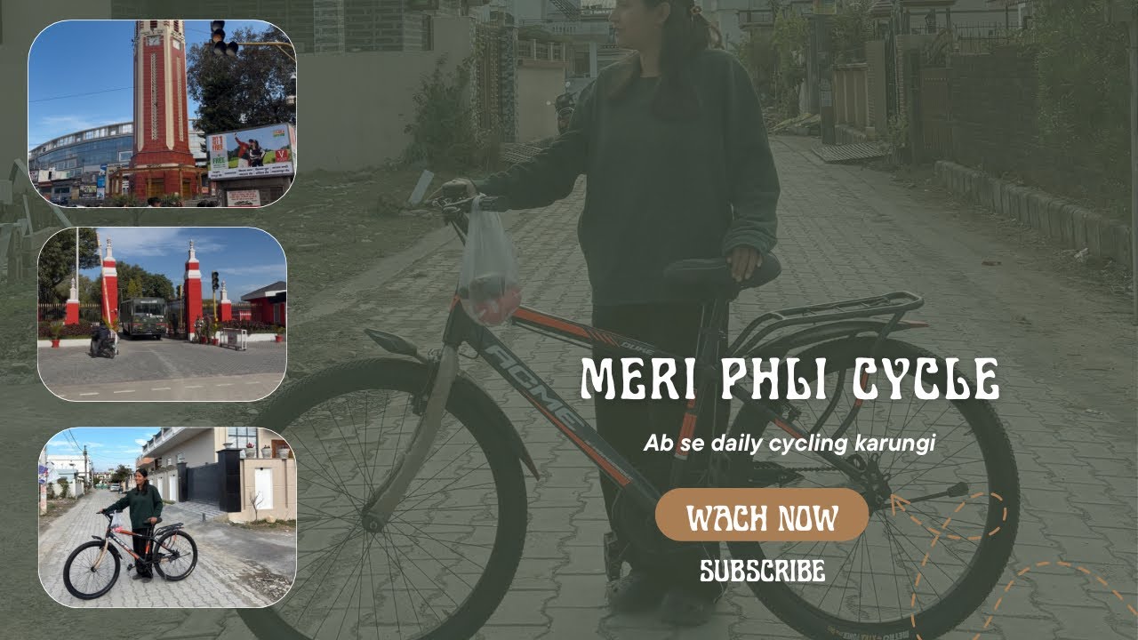 My new cycle 🚲🥳|| #new #cycle #vlog #dehradun 