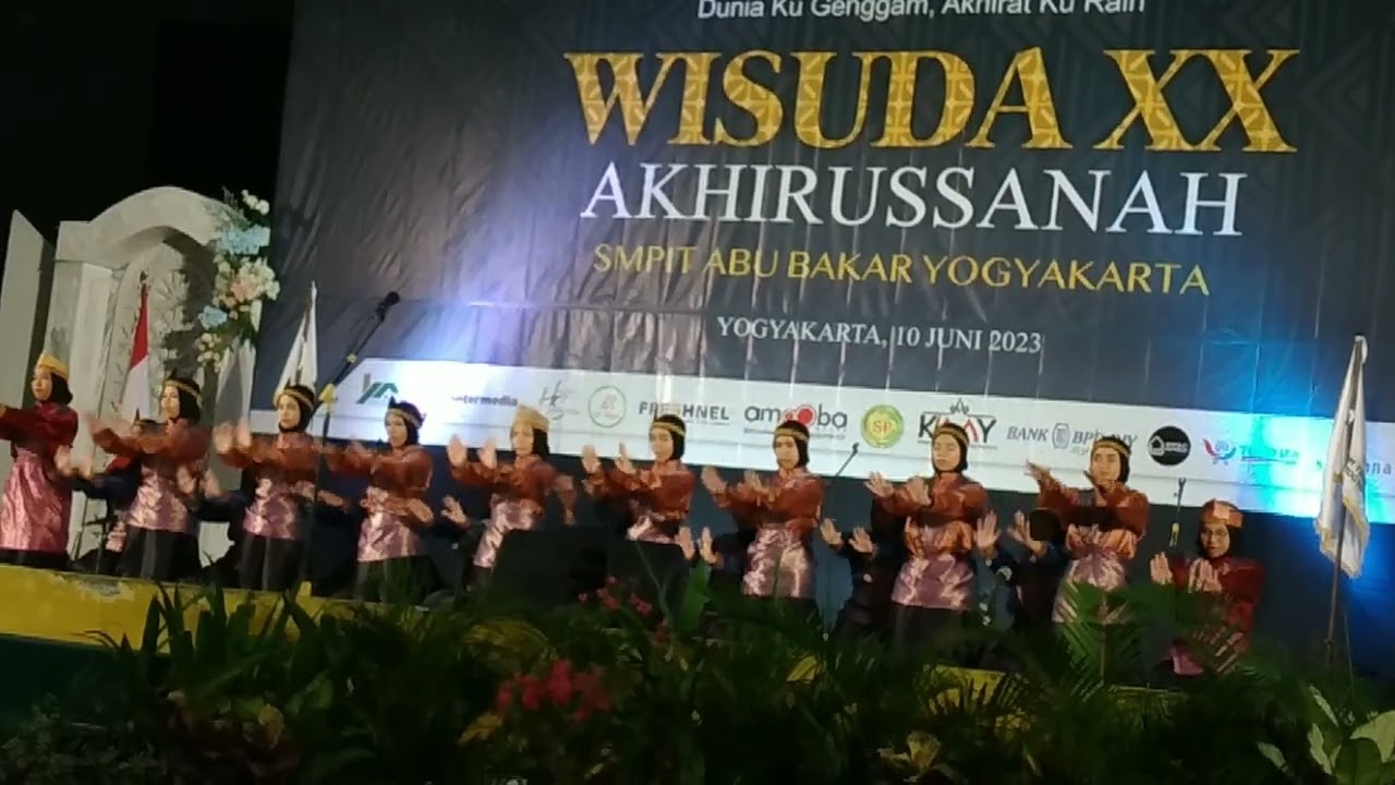 TARI SAMAN // WISUDA SMPIT ABU BAKAR YOGYAKARTA #budaya #budayanusantara