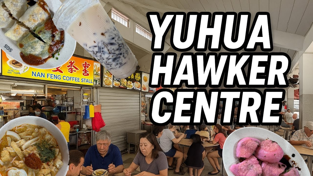Yuhua Hawker Centre | Hidden Food Gem Near Chinese Garden MRT | #food
