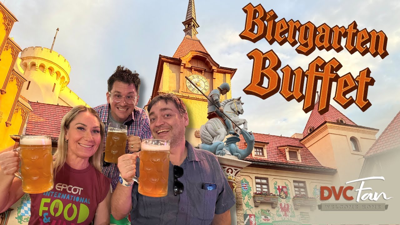 Октоберфест в EPCOT! 🇩🇪🍺 Внутри буфета Biergarten | Обзор ресторанов Disney